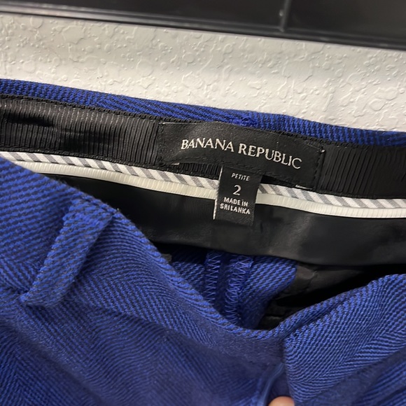 Banana Republic Avery Wool Ankle Pant Size 2P - Picture 3 of 6